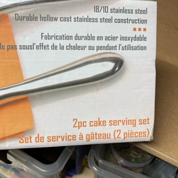 2-pc cake cutting set - Picture 2 of 2